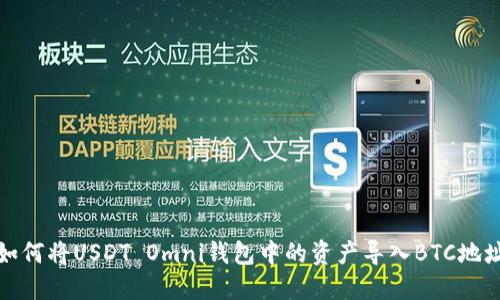 如何将USDT Omni钱包中的资产导入BTC地址